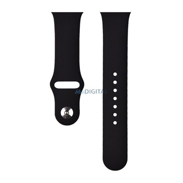 DEVIA DELUXE SPORT Strap (dimensiune personalizată, mică, silicon, reglabilă) NEGRU