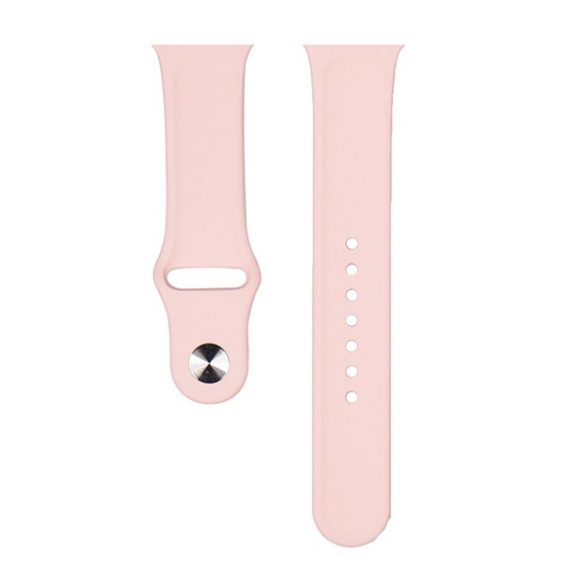 Curea de rezervă DEVIA DELUXE SPORT (dimensiune personalizată, mare, silicon, reglabilă) ROZ Apple Watch Ultra 49 mm, Apple Watch Series 7 45 mm, Apple Watch Series 8 45 mm, Apple Watch Series 4 44 mm, Apple Watch Series 5 44 mm, Apple Watch Series 