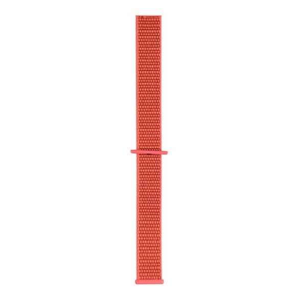 Curea de rezervă DEVIA DELUXE SPORT3 (dimensiune personalizată, mare, textilă, reglabilă) PORTOCALIU Apple Watch Ultra 49mm, Apple Watch Series 7 45mm, Apple Watch Series 8 45mm, Apple Watch Series 4 44mm, Apple Watch Series 5 44mm, Apple Watch Seri