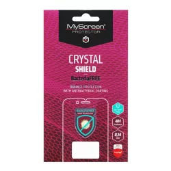   Film protector de ecran MYSCREEN CRYSTAL BacteriaFREE (antibacterian, 4H, NU curbat) TRANSPARENT Motorola Moto G62 5G (XT2223)