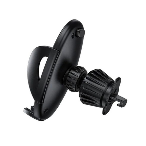 Suport auto AWEI X38 (pentru ventilație, automat, model carbon, dimensiune 4-6.8") NEGRU