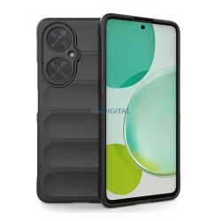   HUSĂ! - Protectie din silicon pentru telefon (rezistenta la impact mediu, protectie camera, model 3D) NEGRU Huawei Nova 11i