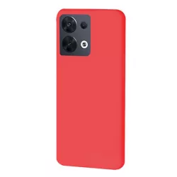   HUSĂ! - Protector de telefon din silicon (mat) RED Oppo Reno 8