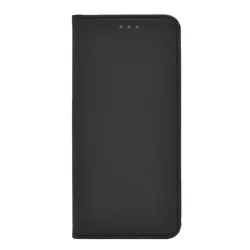   HUSĂ! - Carcasa in picioare, efect piele (FLIP, deschidere laterala, functie suport de masa, model romb) NEGRU Huawei Nova 10 Pro