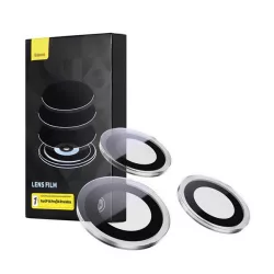   Sticlă de protecție pentru cameră BASEUS (margine rotunjită 2.5D, rezistentă la zgârieturi, 0,3 mm, numai obiectiv) TRANSPARENT Apple iPhone 14 Pro, Apple iPhone 14 Pro Max