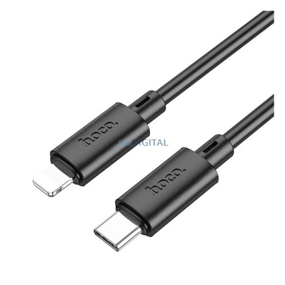 HOCO X88 cablu de date (Tip-C - Lightning, 20W, încărcător rapid PD, 100cm) NEGRU