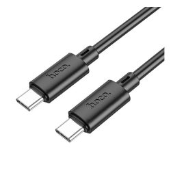   Cablu de date HOCO X88 (Tip-C - Tip-C, 60W, încărcător rapid PD, 100cm) NEGRU