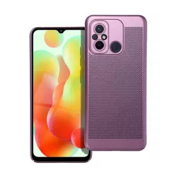   HUSĂ! - protecțiede plastic pentru telefon (respirabil, model perforat, protecție pentru cameră) LILA Xiaomi Redmi 12C