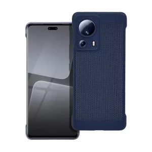 HUSĂ! - Protector din plastic pentru telefon (respirabil, model de gauri, protectie pentru camera) ALBASTRU INCHIS Xiaomi 13 Lite