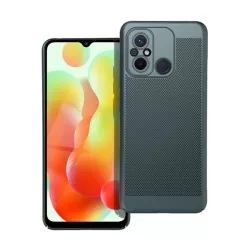   HUSĂ! - Protectie din plastic pentru telefon (respirabila, model perforat, protectie camera) VERDE INCHIS Xiaomi Redmi 12C