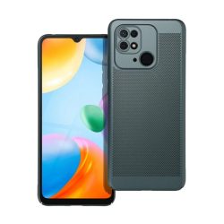  HUSĂ! - Protectie din plastic pentru telefon (respirabila, model perforat, protectie camera) VERDE INCHIS Xiaomi Redmi 10C