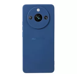   HUSĂ! - Protector de telefon din silicon (mat) ALBASTRU ÎNCHIS Realme 11 Pro, Realme 11 Pro Plus