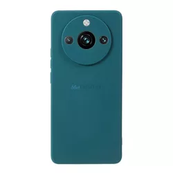   HUSĂ! - Protector de telefon din silicon (mat) VERDE ÎNCHIS Realme 11 Pro, Realme 11 Pro Plus