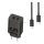 MOTOROLA TURBOPOWER Încărcător AC USB + priză Type-C (50W, încărcător rapid PD + cablu Type-C) NEGRU