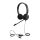 Căști JABRA Evolve 20 UC STEREO (microfon, conector USB, filtru de zgomot + unitate de control al apelurilor) NEGRU