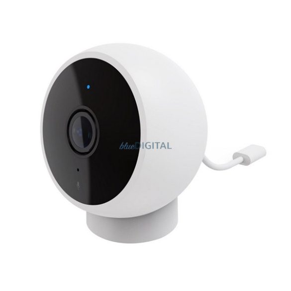 XIAOMI Mi Home 2K Cameră de securitate cu montare magnetică (180°, microfon, mod de noapte, detectare mișcare, 1296p) ALB