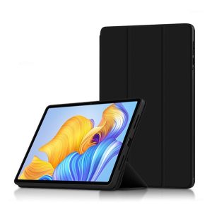 Carcasa in picioare, efect piele (FLIP, deschidere laterala, TRIFOLD, suport de masa) BLACK Honor Pad 8