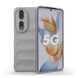   HUSĂ! - Protectie din silicon pentru telefon (rezistenta la impact mediu, protectie camera, model 3D) GR DESCHIS Honor 90 5G