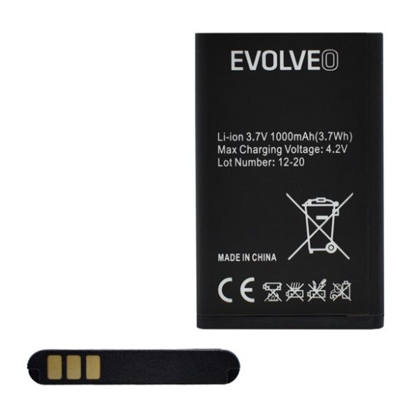Baterie EVOLVEO 1000mAh LI-ION Evolveo EP-800 EasyPhone FM