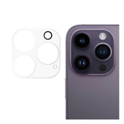  Sticlă de protecție pentru cameră (rezistentă la zgârieturi, 0,3 mm, 9H, NU curbată) pentru Apple iPhone 15 Pro