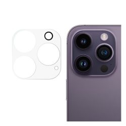   Sticlă de protecție pentru cameră (rezistentă la zgârieturi, 0,3 mm, 9H, NU curbată) pentru Apple iPhone 15 Pro Max