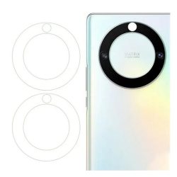   Sticlă de protecție pentru cameră 2 buc (rezistent la zgârieturi, 0,3 mm, 9H, NU curbat) TRANSPARENT Honor Magic5 Lite 5G