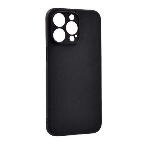 Protector de telefon din silicon (mat) NEGRU Apple iPhone 15 Pro Max