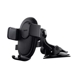   Suport auto BASEUS ULTRACONTROL LITE (pentru bord, parbriz, ventuză, automat, dimensiune 5,4-7,2") NEGRU