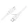 HOCO X96 cablu de date (Tip-C - Tip-C, 3A, 60W, încărcător rapid PD, 100cm) ALB