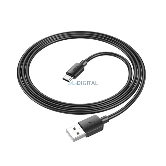 HOCO X96 cablu de date (USB - Tip-C, 3A, 27W, încărcător rapid PD, 100cm) NEGRU