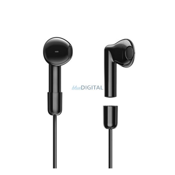 Căști bluetooth JOYROOM STAREO (v5.3, bandă pentru gât, microfon, afișaj LED, SPORT) NEGRU