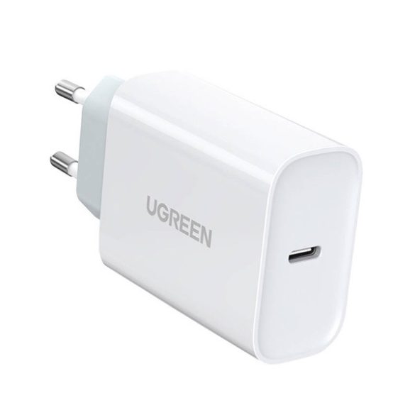 Încărcător UGREEN priză tip C (30W, încărcător rapid PD 4.0) ALB