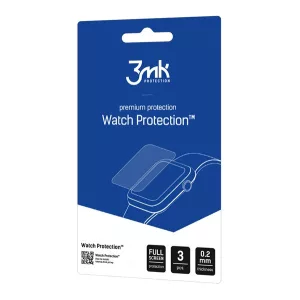 Film protector ecran 3MK WATCH PROTECTION 3buc (ecran complet, ultrasubțire, 0,2 mm, PET) TRANSPARENT Garmin Venu Sq 2