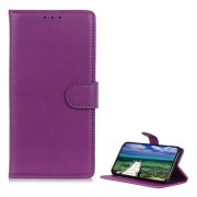   Carcasa in picioare, efect piele (FLIP, deschidere laterala, functie suport desktop, premium) LILA Honor 90 Lite 5G