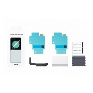 Protectie de ecran SAMSUNG 2buc (stergere, cadru de montare, pentru display extern) TRANSPARENT Samsung Galaxy Z Flip5 5G (SM-F731)