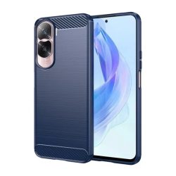   HUSĂ! - Husă silicon pentru telefon (rezistent la impact mediu, bubble heel, periat, model de carbon) CUTTING BLOCK Honor 90 Lite 5G