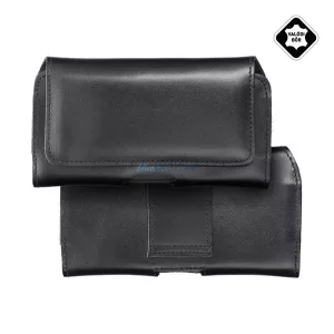 HUSĂ! - Tok culcat, piele naturală (universal, curea, magnetic, mărimea XL) NEGRU