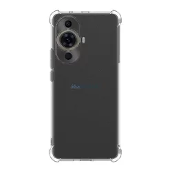   HUSĂ! - Protectie din silicon pentru telefon (rezistenta medie la impact, colt cu perna de aer) TRANSPARENT Huawei Nova 11 Pro