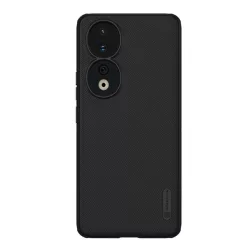   HUSĂ! - NILLKIN SUPER FROSTED PRO plastic protecțiede telefon (mediu rezistent la impact, cauciucat, suprafață aspră) negru Honor 90 5G