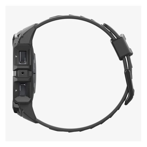 Curea de schimb SPIGEN RUGGED ARMOR PRO (dimensiune personalizată, silicon, rezistentă la impact mediu, reglabilă + cadru din silicon) NEGRU Samsung Galaxy Watch 6 44mm (SM-R940), Samsung Galaxy Watch 6 eSIM 44mm (SM-R)