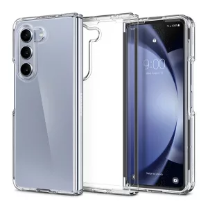 HUSĂ! - Protectie de telefon din plastic SPIGEN ULTRA HYBRID (rezistenta la impact mediu, cadru perna de aer din silicon) TRANSPARENT Samsung Galaxy Z Fold5 5G (SM-F946)