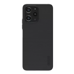   HUSĂ! - Protector de telefon din plastic NILLKIN SUPER FROSTED (cauciucat, suprafata aspra) NEGRU Xiaomi Redmi 12