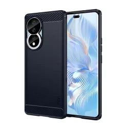   HUSĂ! - MOFI Husă silicon pentru telefon (impact mediu rezistent, bubble heel, periat, model de carbon) CUTTING BLOCK Honor 90 5G