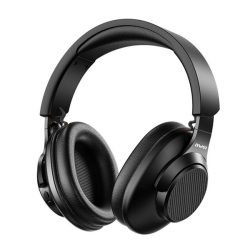   AWEI A997 PRO căști bluetooth Stereo (v5.3, microfon, anulare activă a zgomotului + cablu jack de 3,5 mm) NEGRU