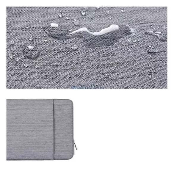 Carcasă pentru laptop CANVASARTISAN (universală, dimensiune 12 inchi, 330 x 231 x 24 mm, rezistentă la cădere, interior de pluș, premium) GR DESCHIS