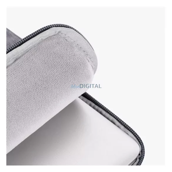 Carcasă pentru laptop CANVASARTISAN (universală, dimensiune 12 inchi, 330 x 231 x 24 mm, rezistentă la cădere, interior de pluș, premium) GR DESCHIS
