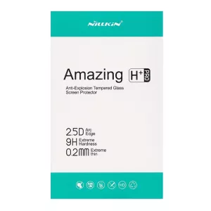 Sticlă de protecție pentru ecran NILLKIN H+ PRO (margine rotunjită 2.5D, rezistentă la zgârieturi, filtrare UV, ultra-subțire, 0,2 mm, 9H) TRANSPARENT Apple iPhone 15 Pro