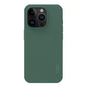   Protector de telefon din plastic NILLKIN SUPER FROSTED PRO (rezistent mediu la impact, cauciucat, suprafață aspră) VERDE ÎNCHIS Apple iPhone 15 Pro Max