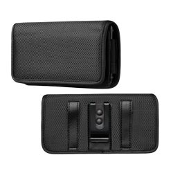   HUSĂ! - Geantă de culcare, material textil (universal, curea, velcro, dimensiune 7.2-7.5") NEGRU