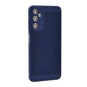   Protectie din plastic pentru telefon (respirabila, perforata, protectie pentru camera) ALBASTRU INCHIS Samsung Galaxy S23 FE (SM-S711)